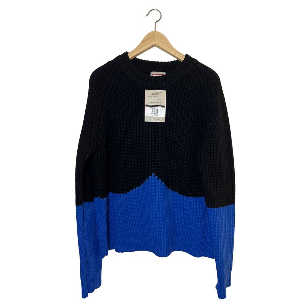 HUNTER ORIGINAL Moust Merino Wool Crewneck Jumper